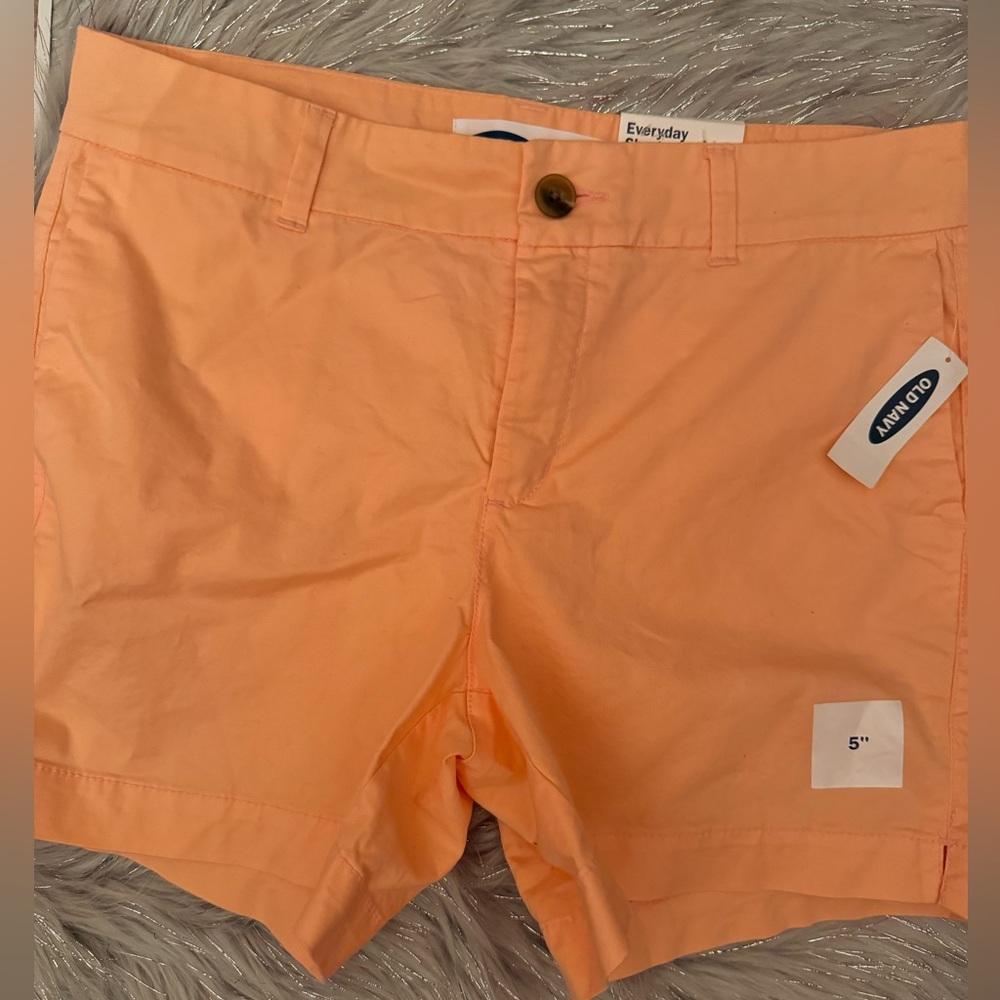NWT Old Navy Peach shorts Size 6